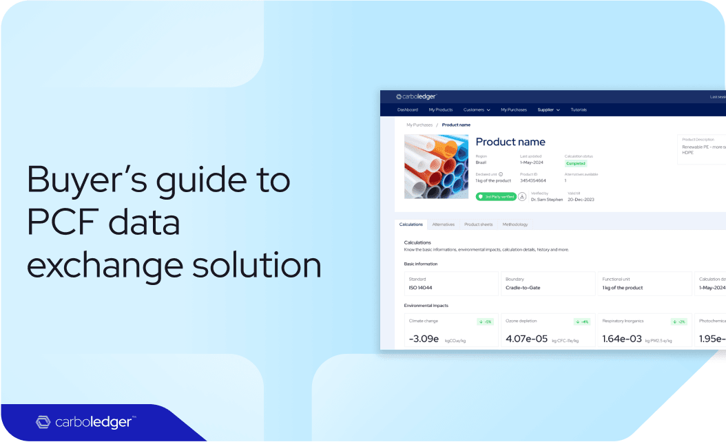 Your buyer’s guide to PCF data exchange solution (2024)